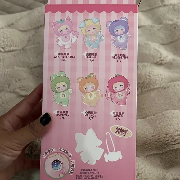 Nommi Cute Green Plush Doll - Picture 7 of 7